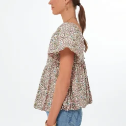 Floral Puff Sleeve Smocked Scoop Neck Virginia Blouse -Outlet Toggify Store 04hPVB3wkQ7owamdsMJSNIGkMEhPf4vs 1 scaled