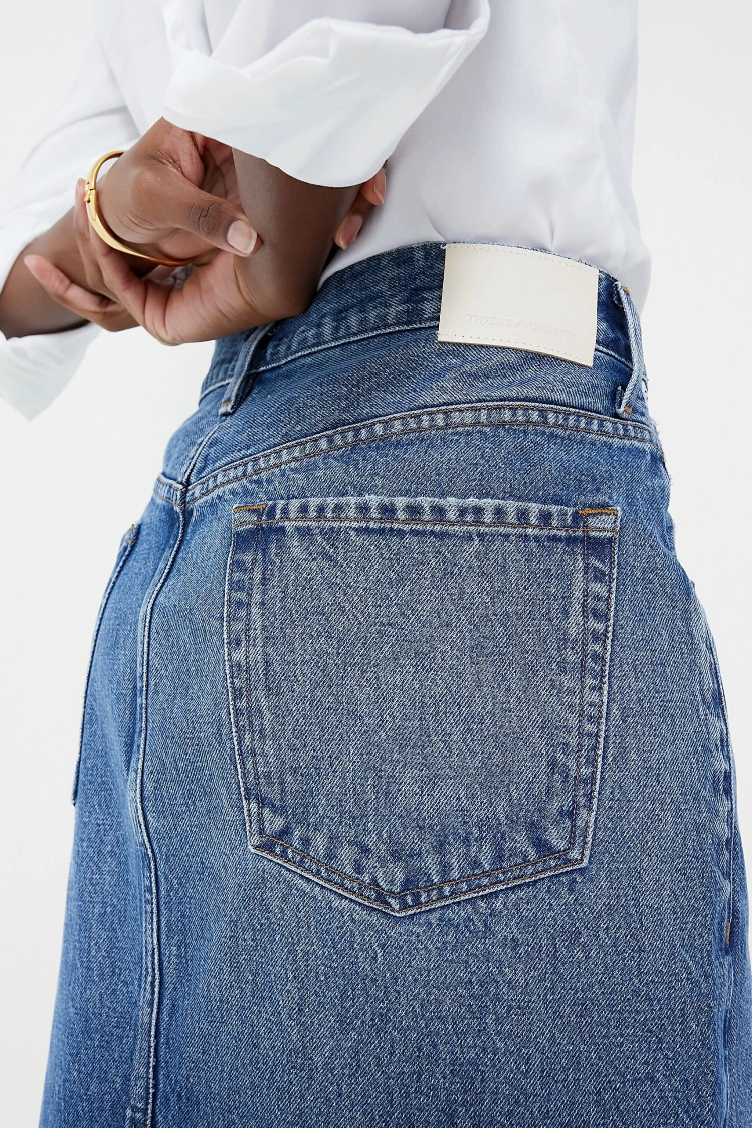 CITIZENS OF HUMANITY Daru Peri Pencil Skirt 6 CITIZENS OF HUMANITY Daru Peri Pencil Skirt - Image 6