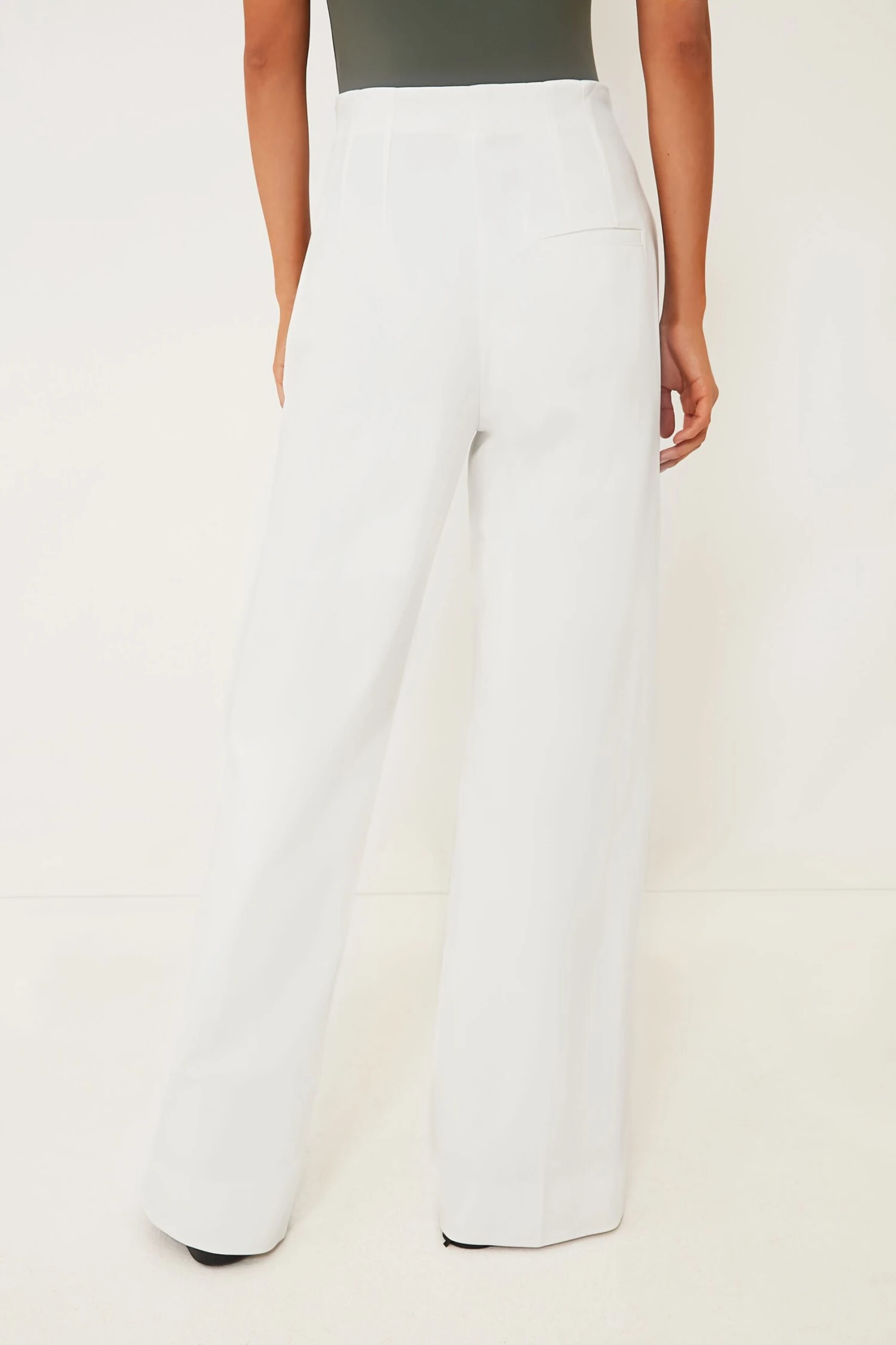 Marella Bianco Cacao Pants 4 Marella Bianco Cacao Pants - Image 4