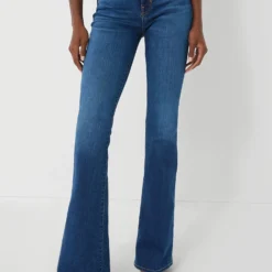 Veronica Beard Bright Blue Beverly High Rise Skinny Flare
