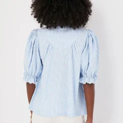 Blue Stripe Selena Blouse 9 Blue Stripe Selena Blouse -Outlet Toggify Store 3n7FOZgYDmCSVyHl7XZtONFuNR9gijoM 1 scaled