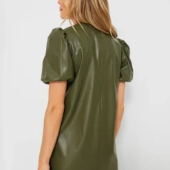 Green Faux Leather McShea Mini Dress 9 Green Faux Leather McShea Mini Dress -Outlet Toggify Store 4TslaT7eCckX6tNZH1tlTapd4BjbE878 1 scaled