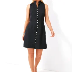 Black Leighton Mini Dress