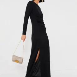 Black Ruched Nicole Dress -Outlet Toggify Store 57N1dH3yVQvLyzY3QgANY9WYPWY8btvc 1 scaled