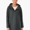 Stutterheim Black Mosebacke Raincoat