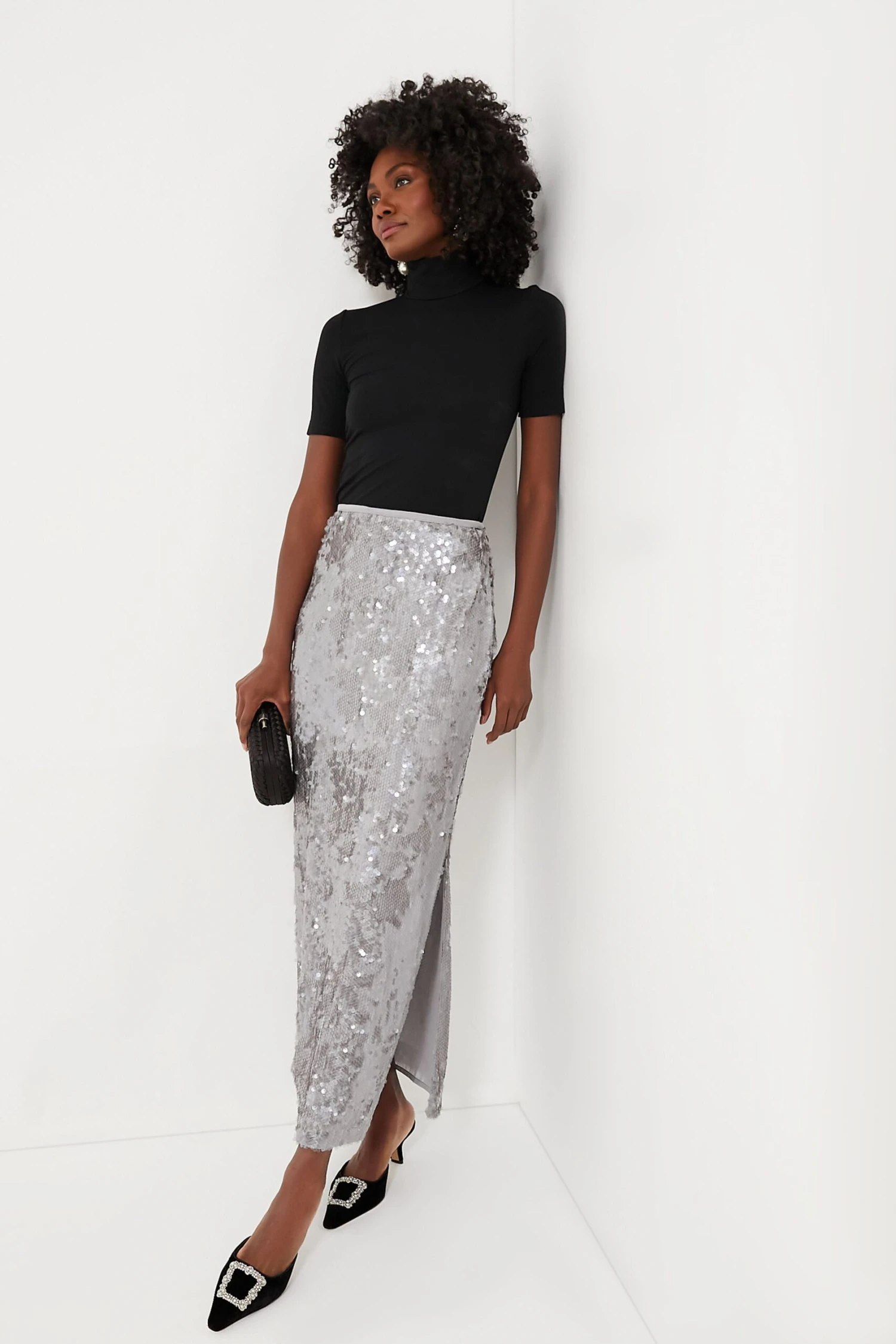 Sequins Maxi Skirt 2 Sequins Maxi Skirt - Image 2
