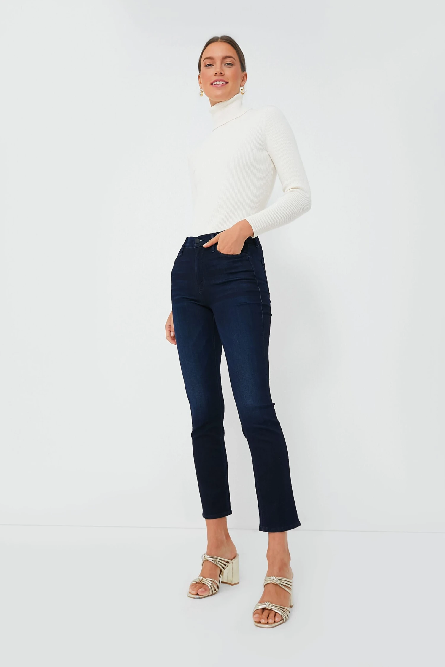 MOTHER Now Or Never Mid Rise Dazzler Ankle 6 MOTHER Now Or Never Mid Rise Dazzler Ankle - Image 6