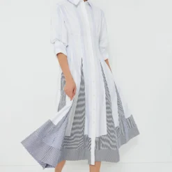 Stripe Multi Jazz Patchwork Dress