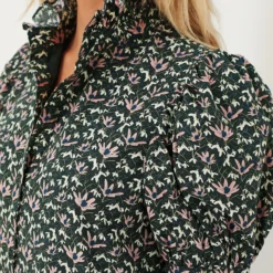 Green Floral Ruffle Collar Louisa Midi Dress -Outlet Toggify Store 6uZXLeJpaXtHTHCjjEUFfaxbGbFsDeKm 1 scaled