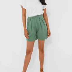 MOTHER Hedge Green The Pleated Chute Prep Short -Outlet Toggify Store 6x943M5YD5kns83q9el8Zw1XxrwZOmsG 1