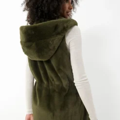 Moss Green Faux Fur Bayker Vest -Outlet Toggify Store 80l11KBXNmwutqqRt0GnmLFj8k3lfXwj 1 scaled