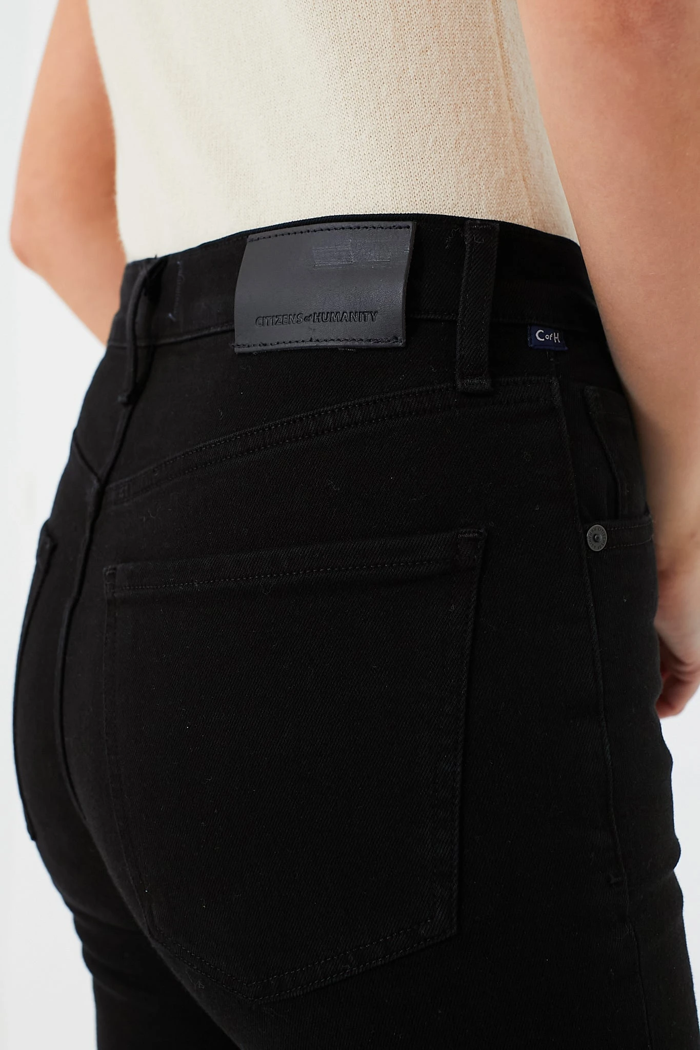 CITIZENS OF HUMANITY Jet Black Jolene High Rise Vintage Slim 5 CITIZENS OF HUMANITY Jet Black Jolene High Rise Vintage Slim - Image 5