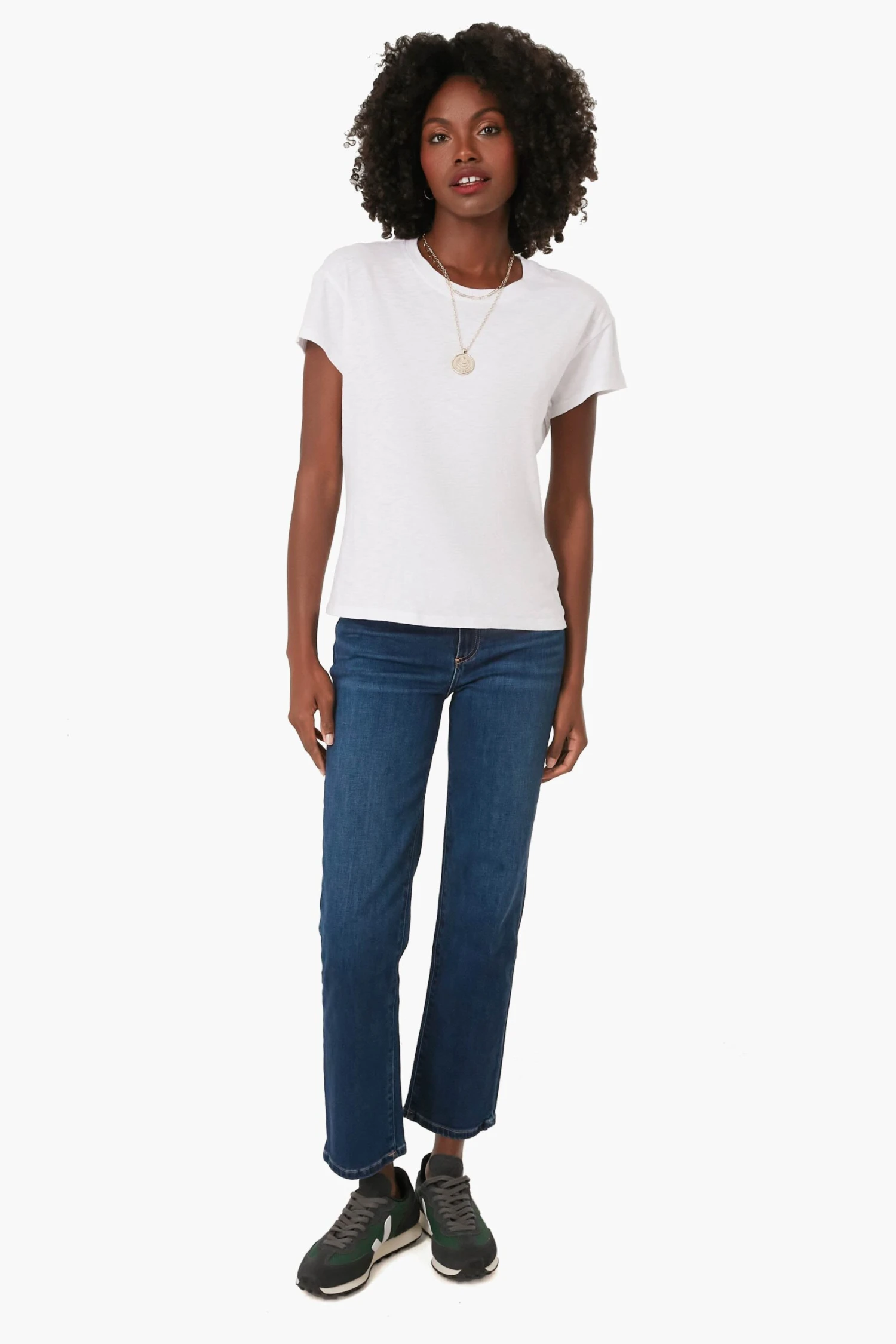 White Modern Slub Tee 2 White Modern Slub Tee - Image 2