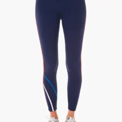 Navy Stripe Pine Legging