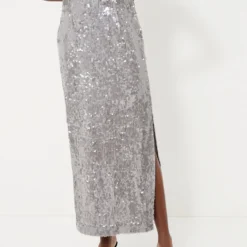 Sequins Maxi Skirt