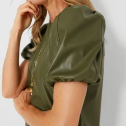 Green Faux Leather McShea Mini Dress 10 Green Faux Leather McShea Mini Dress -Outlet Toggify Store BUz4ddv5tgYtTd3CbQTleSarNBAgXlc2 1 scaled