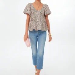 Floral Puff Sleeve Smocked Scoop Neck Virginia Blouse -Outlet Toggify Store BVmZkFXBUjSicXOUXqShysVNG4exAMfU 1 scaled