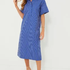 Baleine Stripe Reina Dress