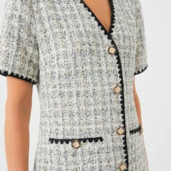 White Tweed Josephine Dress 13 White Tweed Josephine Dress -Outlet Toggify Store BhUhZSn1D5Hi9KrbWw3eZM6bmpIddJAH 1 scaled