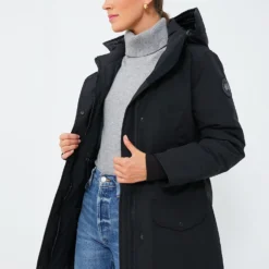 Canada Goose Black Noir Black Disc Trillium Parka