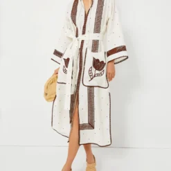 Antique White And Chocolate Embroidered Tulip Dress -Outlet Toggify Store CT97WYOWrfABw8CnmVPcvS56zKdssBhW 1 scaled