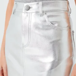 Staud Silver Oaklyn Skirt -Outlet Toggify Store CUtoluYnZmvWThhvbj16YrdZXAVySuGr 1
