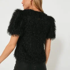 Black Textured Hazel Blouse -Outlet Toggify Store CfPIa1RKbQksOY4iVw97EgmwPkNPaIzC 1