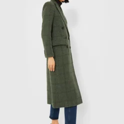 Green Plaid Wool Julius Long Coat -Outlet Toggify Store CiHzFCSU7JMP9jq2Sa77ltva8RvsrPqz 1
