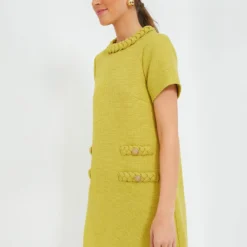 Chartreuse Tweed Jackie Dress -Outlet Toggify Store EX4x3lKttzgeKYiUdyA2h7e8uzwQksmX 1 scaled