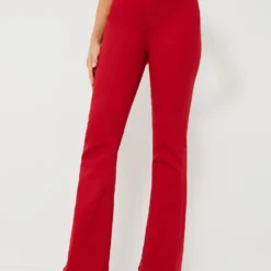 MOTHER Haute Red High Waisted Weekender Skimp