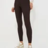 Varley Chocolate Torte Let's Move Rib Hi Legging 25