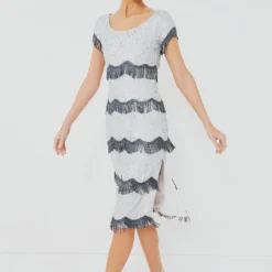 Silver Octavia Dress