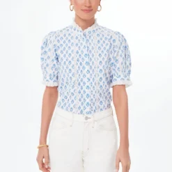 Sky Buta Vera Blouse