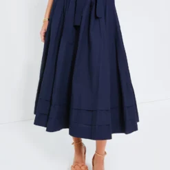 ULLA JOHNSON Midnight Dylan Skirt