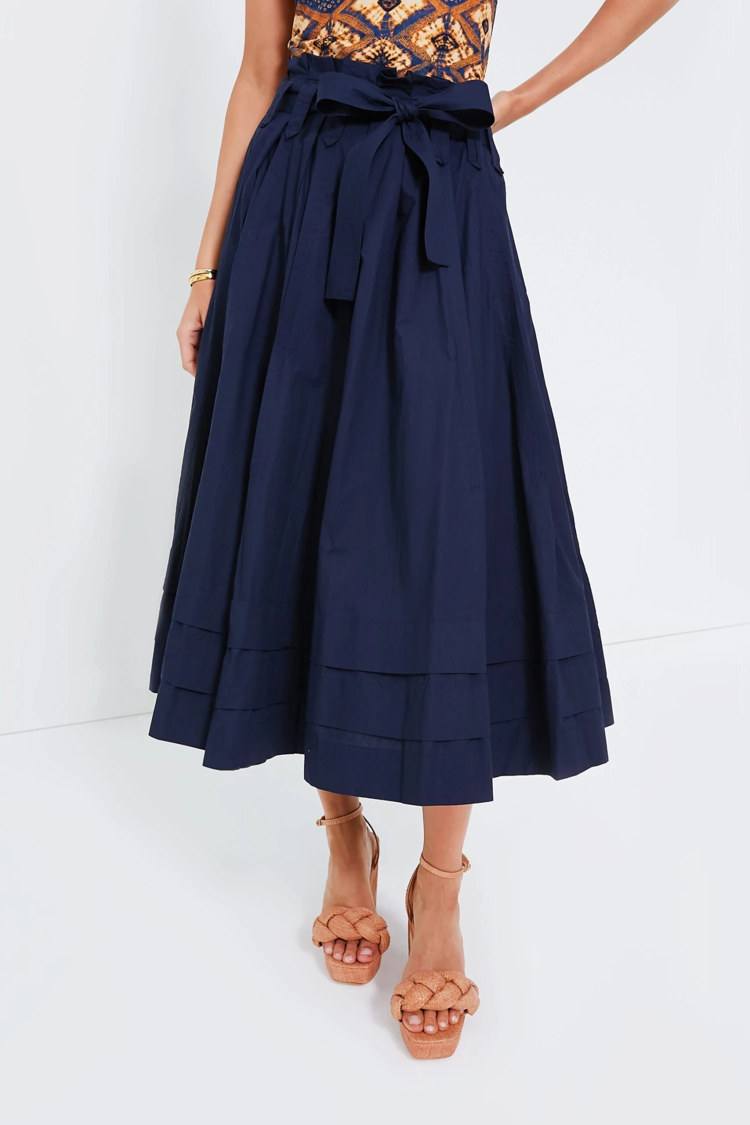 ULLA JOHNSON Midnight Dylan Skirt 1 ULLA JOHNSON Midnight Dylan Skirt
