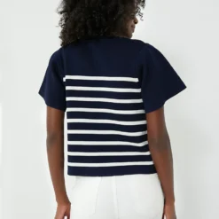 Navy And White Striped Knit Kirby Top -Outlet Toggify Store HIQZMyAsU6ROXvhVDgpKPyav6YNPzCug 1 scaled
