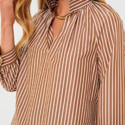 Mocha Stripe Emy Top -Outlet Toggify Store I2rxdVS94zuACNx5TFiFqZYJJ8dA03ue 1