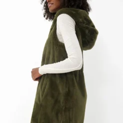 Moss Green Faux Fur Bayker Vest -Outlet Toggify Store I3t7kw4Z7MUOz63UpjBpORofrJ1tpPQI 1 scaled