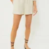 Sandshell Air Linen Elastic Drawstring Shorts