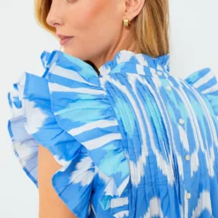 Exclusive Blue Odisha Pintuck Ruffle Blouse -Outlet Toggify Store JkPefB9l2sytGXPZcUUNW8F6pVxHiLkg 1 scaled