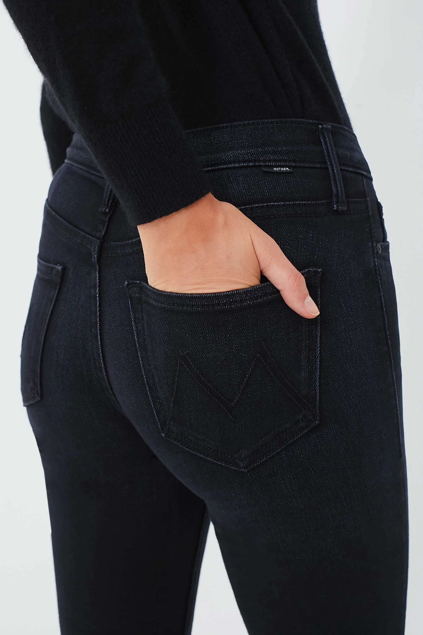 MOTHER Deep End Mid Rise Dazzler Ankle 5 MOTHER Deep End Mid Rise Dazzler Ankle - Image 5