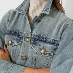 Derby Wash The Slouchy Jean Jacket -Outlet Toggify Store K1oyMaCPPSzXeVKIsyJdQQtUVlR2u2nm 1