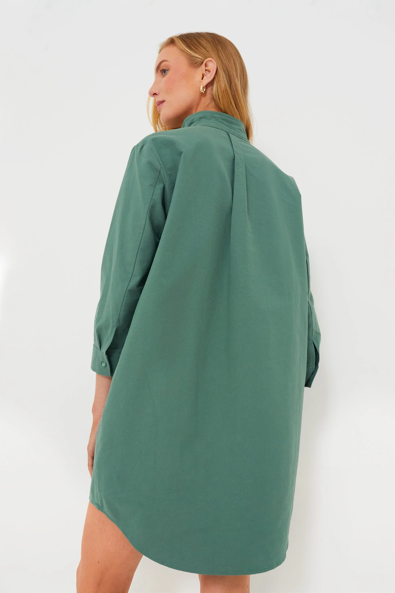 Green Polly Dress 5 Green Polly Dress - Image 5