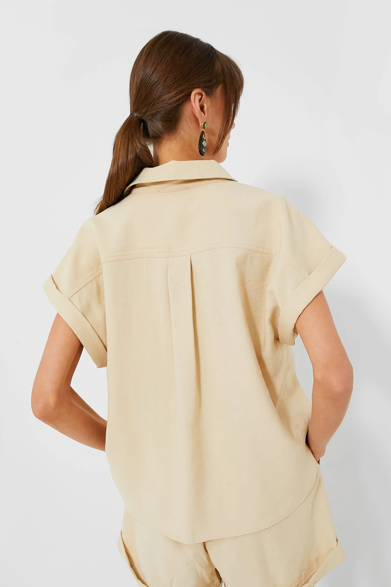 Khaki Scottie Shirt 4 Khaki Scottie Shirt - Image 4