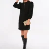 Black Samantha Mini Dress