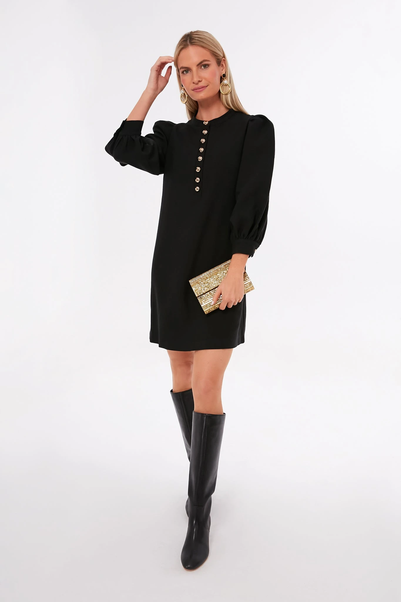 Black Samantha Mini Dress 1 Black Samantha Mini Dress