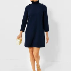 Navy Daphne Dress