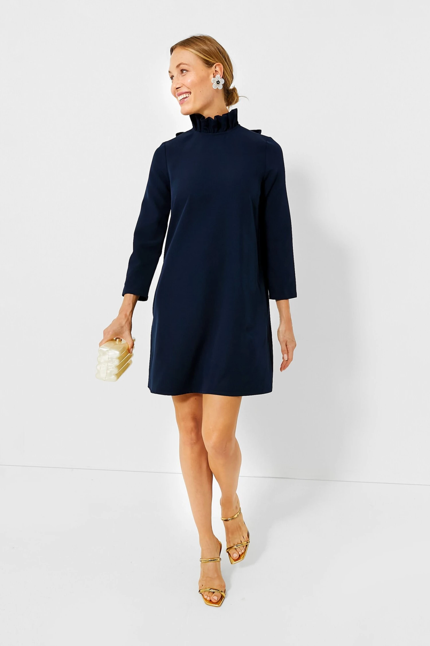 Navy Daphne Dress 1 Navy Daphne Dress