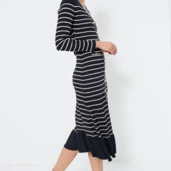 Navy Stripe Marina Midi Dress -Outlet Toggify Store N0uWluwoHoRlEtALcboHYPJJuCZWJcEF 1 scaled