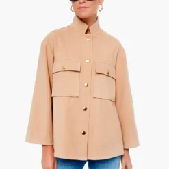 Camel Marant Shirt Jacket